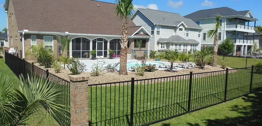 Fencing project by Stauffer Brothers