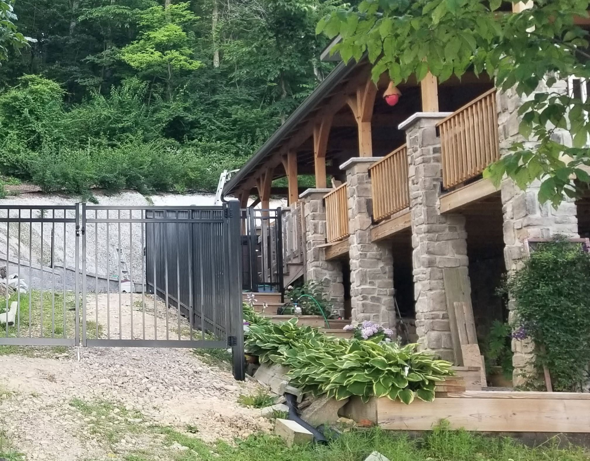 Porches project by Stauffer Brothers