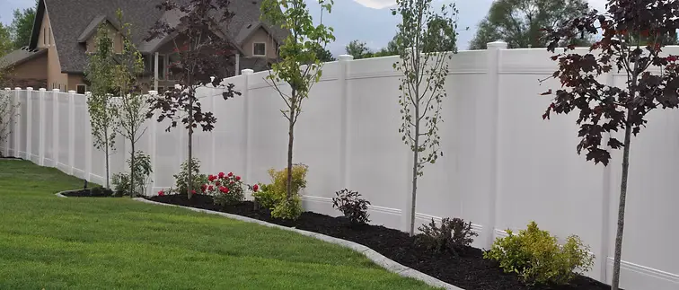 Vinyl Privacy Fence by Stauffer Brothers